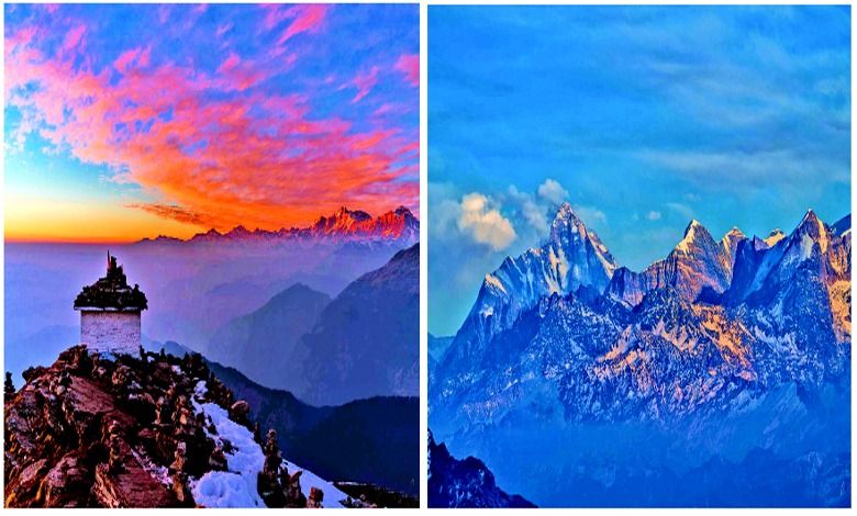 Travel Plus: The majestic splendor of the Himalayas, the snow-capped Nanda Devi