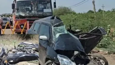 Triple accident near Rajula