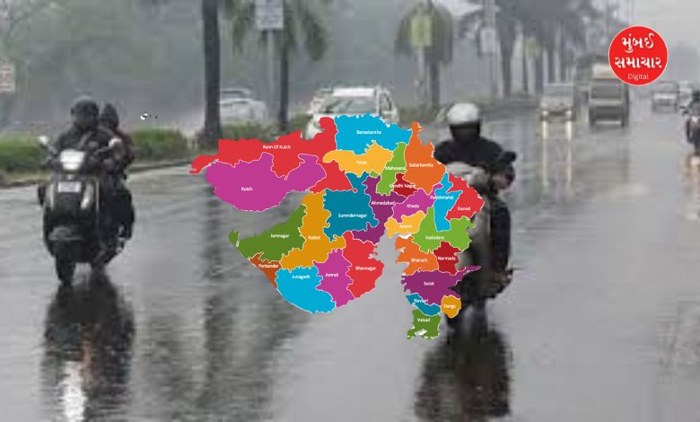 Rain forecast for next three days in several districts of Gujarat