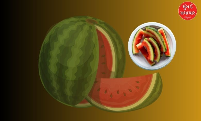 Along with watermelon, its peel is also useful, if you know it, you will forget about throwing it away...