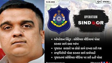 "Gujarat Govt Takes Action Against Anti-National Posts"