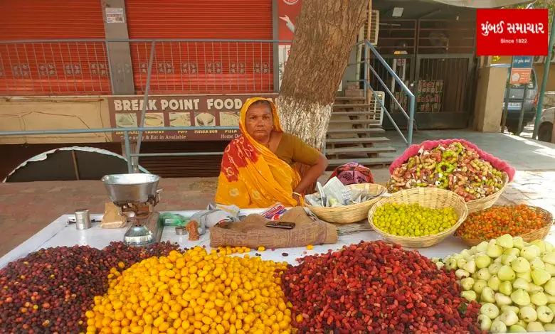 Indigenous fruits have arrived in Ahmedabad.