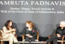 "Amrita Fadnavis Stuns at Cannes Film Festival"