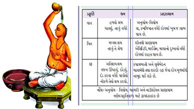 આરોગ્ય પ્લસ: ﻿આયુર્વેદિક દિનચર્યા