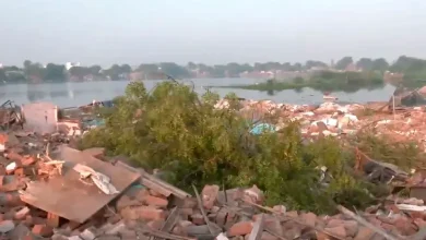 "Chandola Lake Demolition: Second Phase Begins in Ahmedabad"