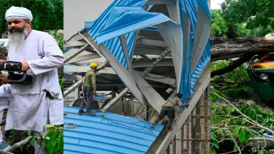"Delhi Wall Collapse Kills 2, Injures 4 in Heavy Rain"