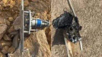 Did the drone that came in contact with a high-tension power line near India Bridge in Khawda, Kutch, come from the opposite direction?