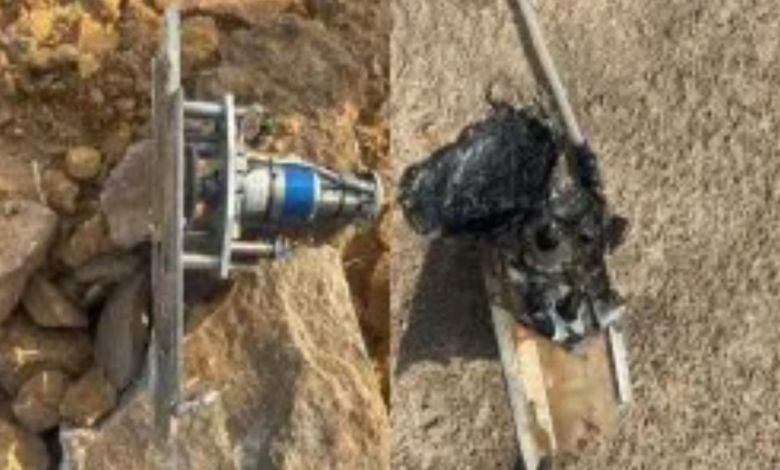 Did the drone that came in contact with a high-tension power line near India Bridge in Khawda, Kutch, come from the opposite direction?