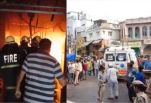 Massive fire breaks out in building near Gulzar House in Hyderabad, 17 people killed, many injured