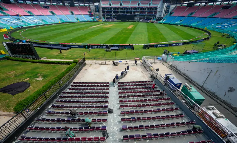 IPL 2025 match in Dharamshala halted due to India-Pakistan conflict