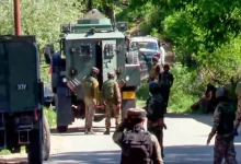 "Security Forces Engage Terrorists in J&K Encounter"