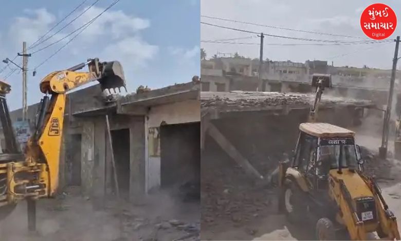 5 people including Corporator Rachna Nandania detained for protesting demolition in Jamnagar