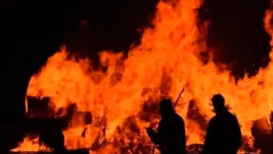 "Massive Fire Breaks Out at Kandivali Industrial Estate"