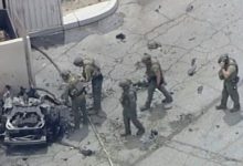 USA Bomb explosion in California one dead terror plot suspected