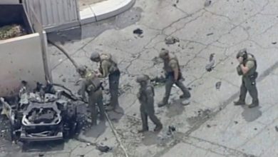 USA Bomb explosion in California one dead terror plot suspected