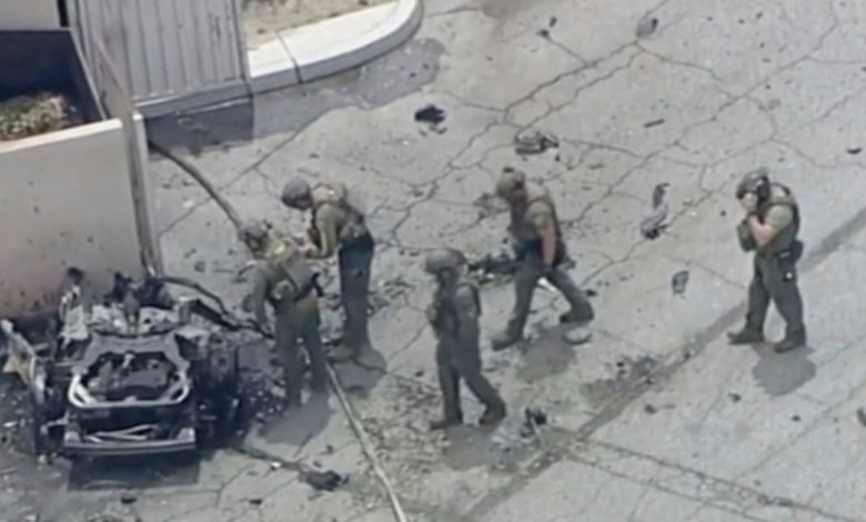 USA Bomb explosion in California one dead terror plot suspected