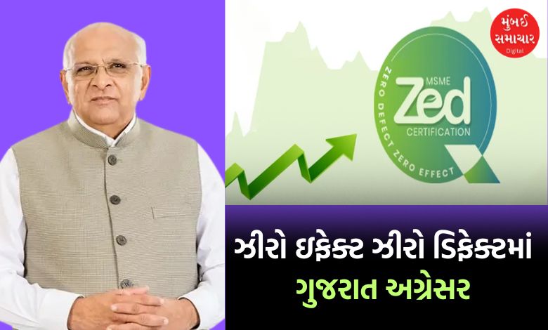 "Gujarat Tops in ZED Certification for MSMEs"