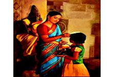 The sky is in my wings: If you raise your hand against my Lakshmi, I will remove it.