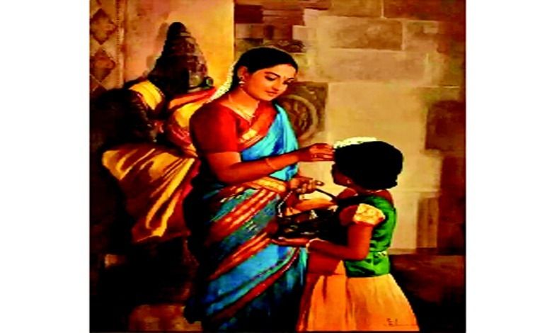 The sky is in my wings: If you raise your hand against my Lakshmi, I will remove it.