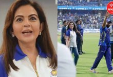 Nita Ambani made this special gesture after the match, it has a connection with MI's victory...