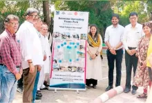 "Rainwater Harvesting Theme Park Foundation Stone Laid"