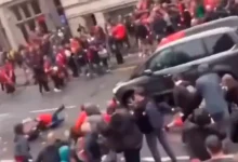 "Car Drives into Crowd of Liverpool Fans Celebrating Championship"