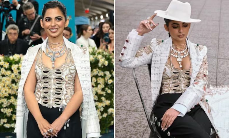 Shahrukh Khan appeared as an emperor at the Met Gala, while Isha Ambani arrived as a princess, these celebs also won hearts