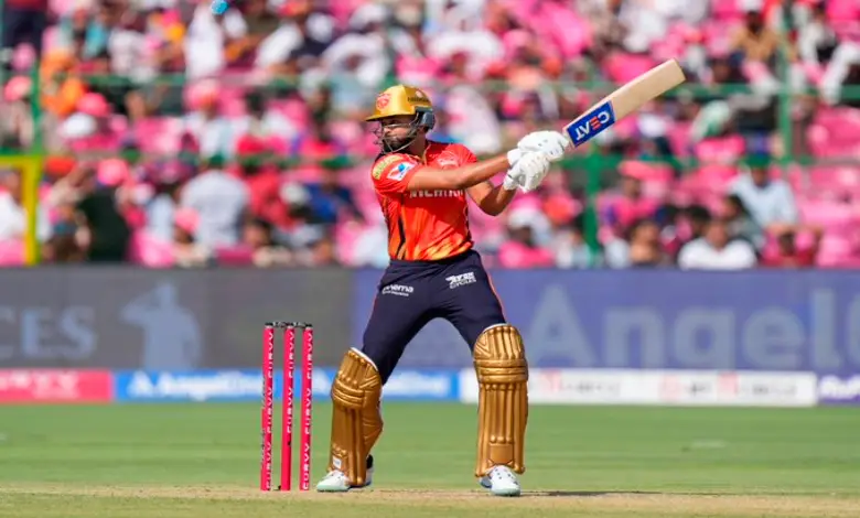 Punjab took to bat against Rajasthan, but suffered a setback early on ipl 2025