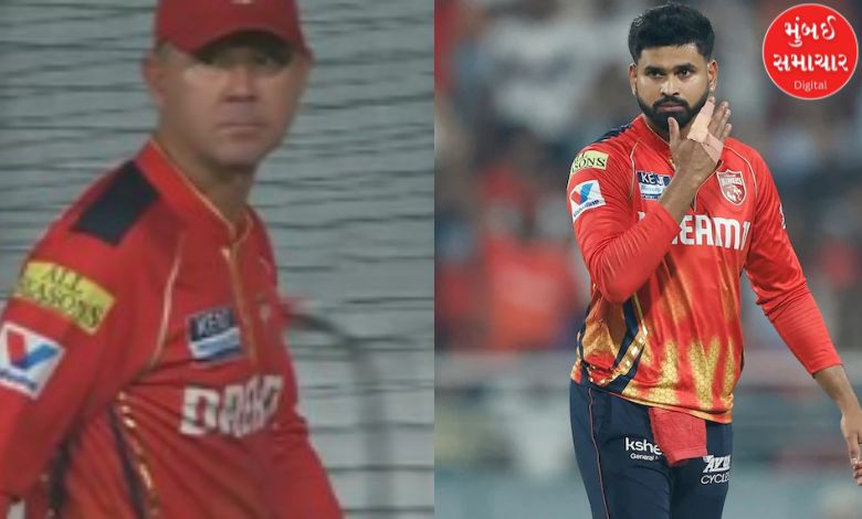 PBKS vs RCB: Ponting knocks Shreyas out after failing to bat! Dressing room video goes viral