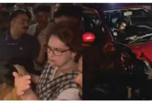 VIDEO: Priyanka Gandhi stops convoy after seeing injured; shifted to hospital in her ambulance