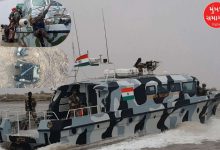 BSF and Forest Department rescue 100 workers trapped in Kori Creek due to drone attack