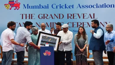 "Rohit Sharma Stand Unveiled at Wankhede Stadium"