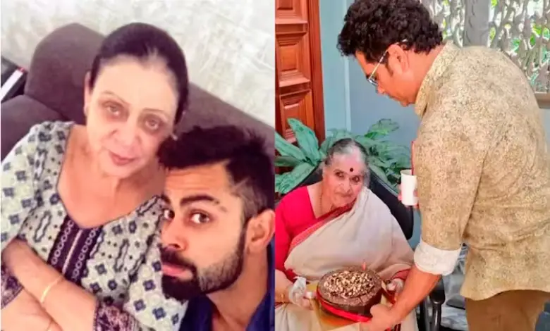 Virat also wished Anushka Sharma on the occasion of 'Mother's Day'. Sachin gave emotional wishes to his mother. King Kohli also wished his mother and mother-in-law.