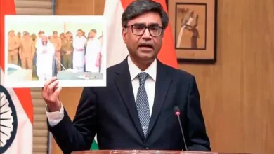 Indian and Pakistani military brief press after missile attacks