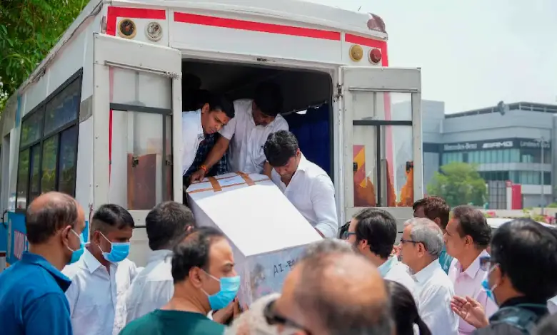 Ahmedabad plane crash DNA samples of 90 deceased matched 33 bodies handed over