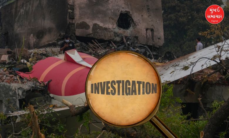 Ahmedabad plane crash Investigation underway