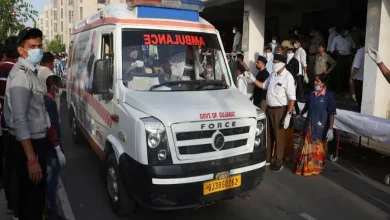 પ્લેન ક્રેશ પછી 108 એમ્બ્યુલન્સની કામગીરી