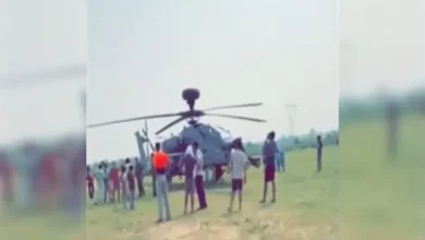 પઠાનકોટમાં હેલિકોપ્ટરનું ઈમરજન્સી લેન્ડિંગ
