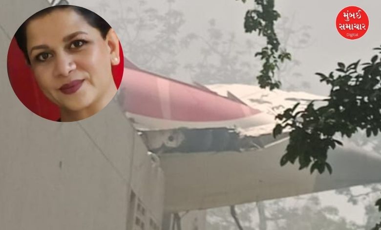 Aparna Mahadik Air India plane crash