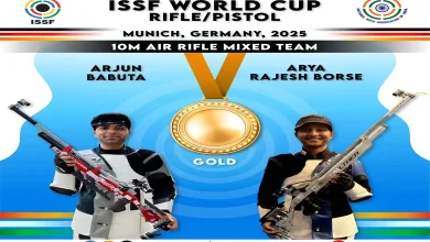 ભારતનાં આર્યા-અર્જુનની `ગોલ્ડન જોડી' ચીનના ઑલિમ્પિક-વર્લ્ડ ચૅમ્પિયનોને ભારે પડી