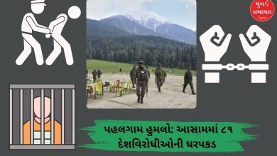 આસામ પોલીસે દેશવિરોધી આરોપીઓની ધરપકડ બાદ પ્રેસ કોન્ફરન્સ કરતી હિમંતા બિસ્વા સરમા