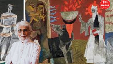 Auction of M F Hussain's paintings