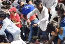 બેંગલુરુમાં આરસીબીનો ધક્કામુક્કી