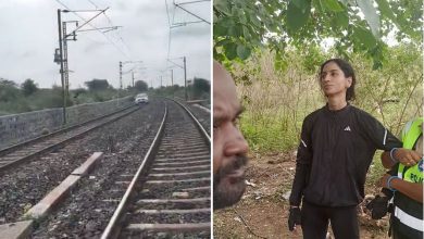 Viral video: Car driven on railway tracks, see the power of a woman