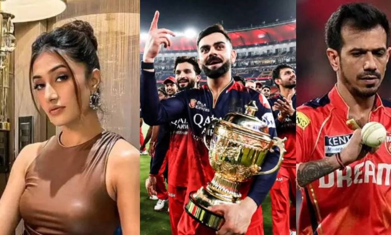 Dhanashree Verma posted a post after Chahal's team lost the IPL, see how he wished Virat Kohli