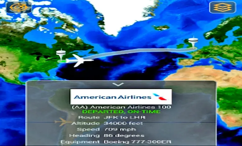 Tac View: Flight radar technology provides a panoramic view of the sky...