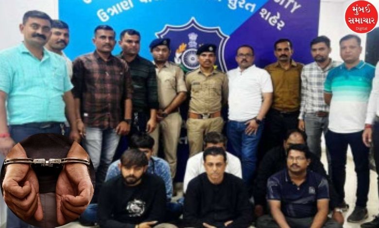 Gang making duplicate gold jewellery busted in Surat: 12 accused arrested