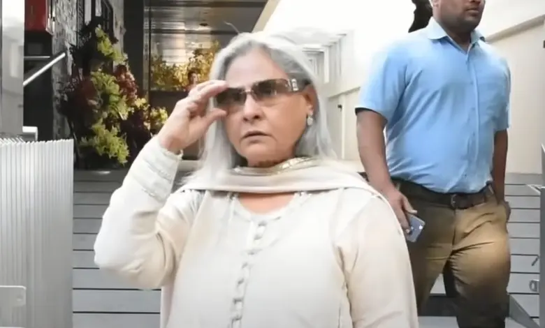 Jaya Bachchan's angry video goes viral...