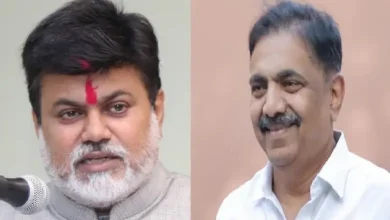 જયંત પાટીલ અને ઉદય સામંતની બેઠક, રાજકીય ચર્ચાઓની તસવીર, એનસીપી-એસપી અને શિવસેનાના નેતાઓ.