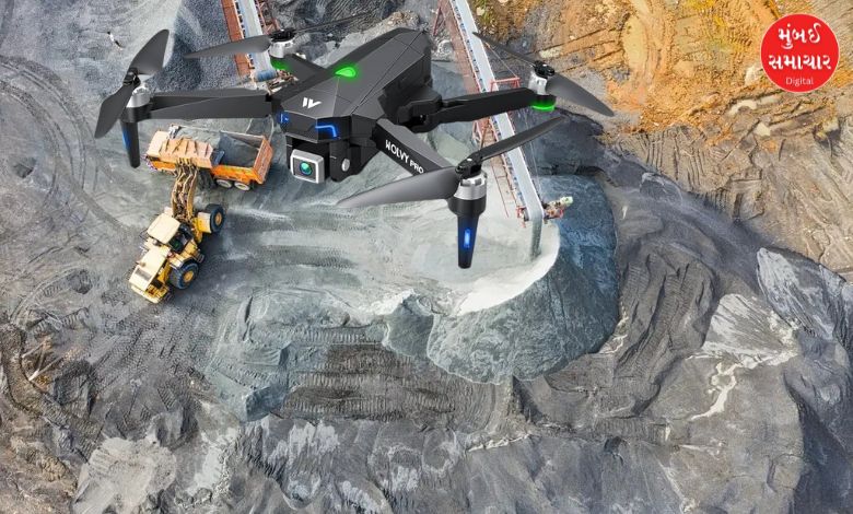 Maharashtra Drone Survey Sand Mining